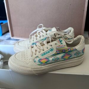 Adidas Continental Vulc J White Sneakers